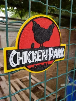 Chicken Park separated colors