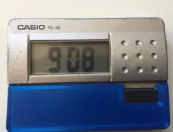 Clock Casio PQ-10D lid replacement