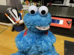 Cookie Monster Count and Crunch Cookie Replacement