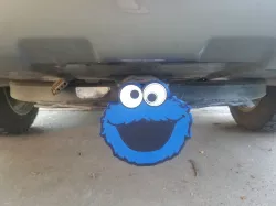 Cookie Monster Hitch Cover