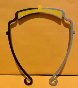 COVID-19 Face Shield Remix (More per printbed)