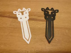 Cow Bookmark