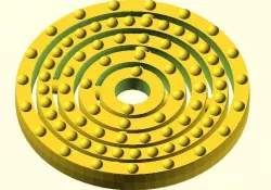 Customizable atom with full control over every ring