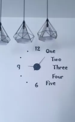 Customizable Wall Clock
