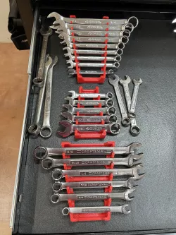 Customizable Wrench Organizer