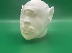 Cyclops Troll Head Closed Mouth