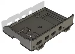 DIN Mounting + Velcro Straps + Camera Mount Add-On for Pi Case 40 - Official