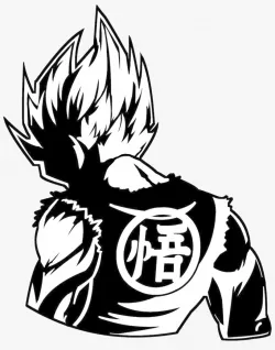 Dragon ball 2d wall art