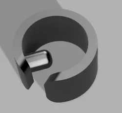 Drying rack leg clip