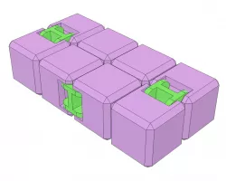 Easy infinite cube fidget