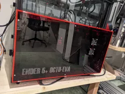 Enclosed Electronics Case for Printers