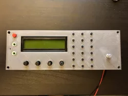 Faceplate for DDS Signal Generator for SSB6.1 Project