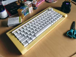Fake Kishsaver 3d Printed Mechanical Keyboard