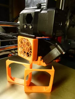 Fan Cover SnapOn for Prusa MK2.5/MK3/S/+