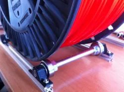 Filament spooler with makerbeams