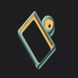 FRSKY r9mm mount for Mobula 7 HD