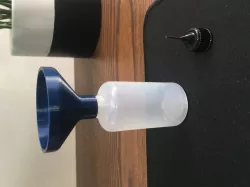 Funnel for small needle tip bottle