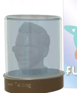 Futurama Joel Telling Superhero head in a Jar