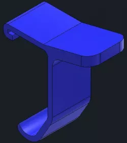 Garage Door Rail Shovel Hanger