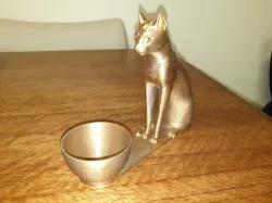 Gayer-Anderson Cat Egg cup/ Jewellery holder