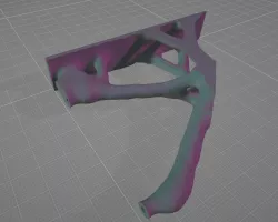Generative design Shelf bracket