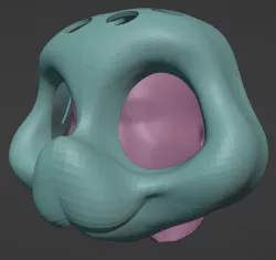 Generic Kemono-style Fursuit Head Base