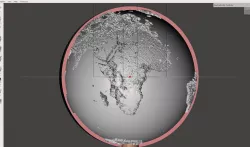 Geodesic Spherical Lithophane
