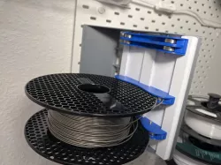 Gridfinity rail for MMU2S Ikea Drybox spool holder 5x4