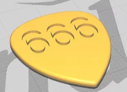  guitar pick copy Jazz III (Jazz 3)