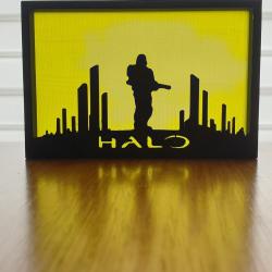 halo silhouette 3d models 【 STLFinder