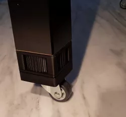 Height adjustable feet for IKEA LACK table