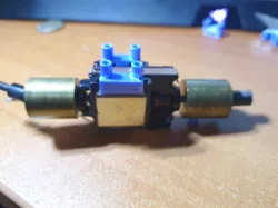 HO model train motor mounting pad