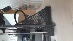 Honeycomb PSU brace for PRUSA i3MK3