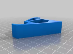 Husky track curtain mount