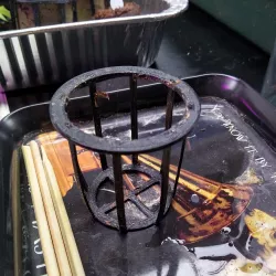 Hydroponic basket pot