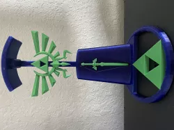 Hyrule-themed Headphone Stand