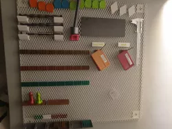 IKEA SÖDERGARN dovetail hangers system (with quick assembly/disassembly feature)