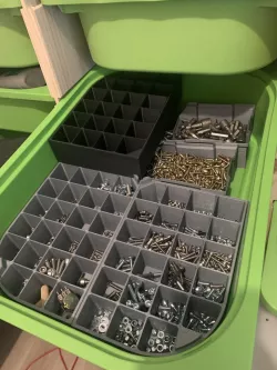 Ikea Trofast Drawer Parts organizer