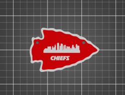 Free 3D file Kansas City Football Team Arrowhead Logo Remix Lamp 🏙️・3D  printing idea to download・Cults