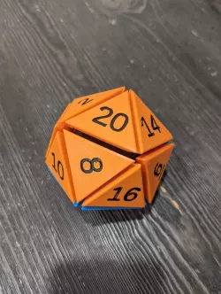 Keyboard Switch Fidget D20