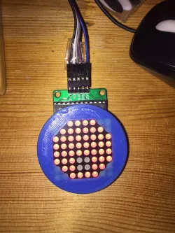 LED Matrix round eye holders