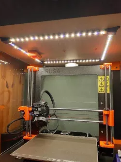 LED Strip Holder for Prusa Lack Enclosure