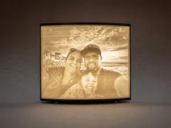 Lithophane LightBox with LED-Strip