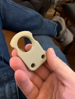 Longer Knuckle Keyring