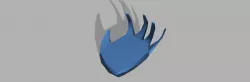 Low poly hand