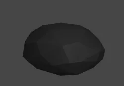 low poly rock