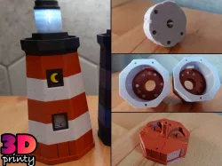 Lunar Lighthouse Puzzle Box - Improved!