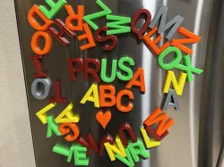 Magnetic Letters - Refrigerator Alphabet Magnets