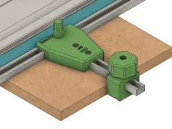 Makita Track Saw Parallel Guide Extension Set