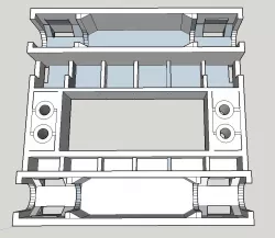 Malyan M180 Extruder Mount
